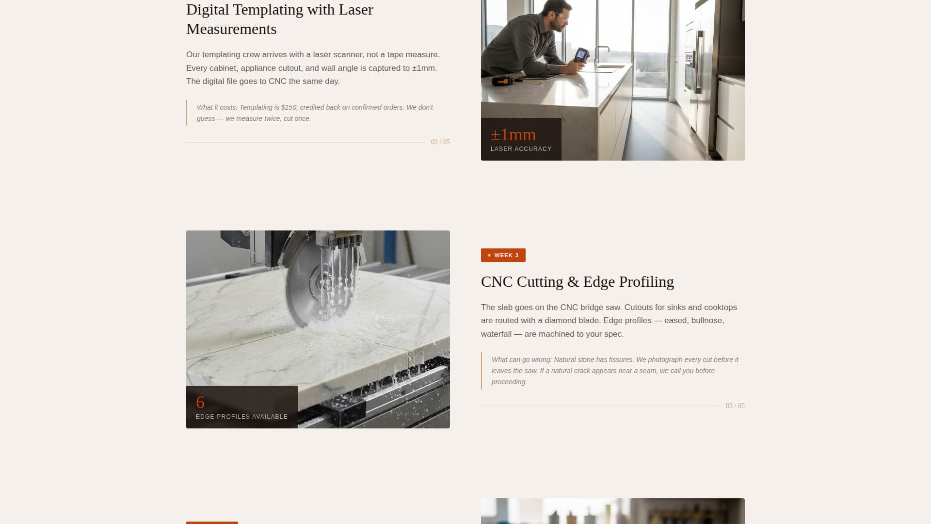 Specialist Marble Products Professional Website Template