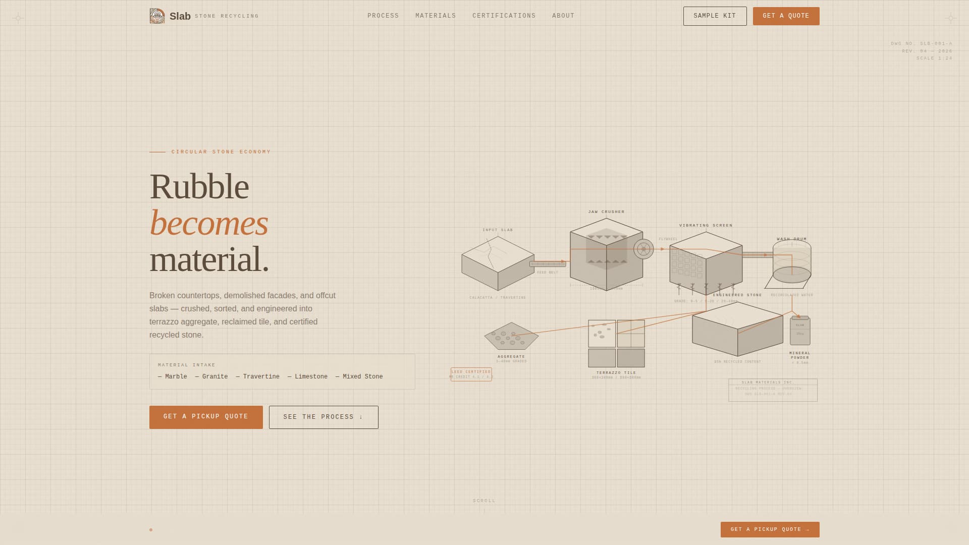 Complete Marble Products Professional Website Template