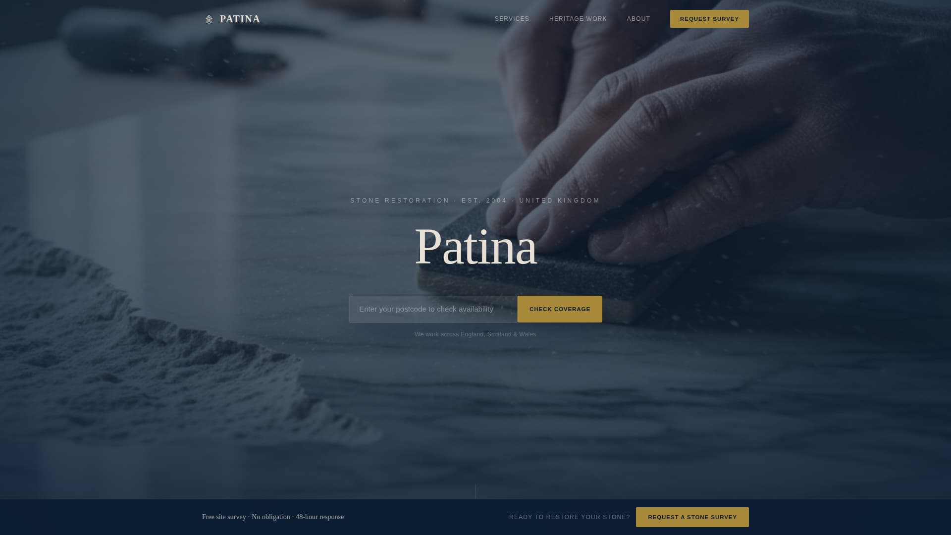 Advanced Marble Products Professional Website Template