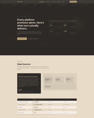 Specialist Space & Advanced Aerospace Comparison Website Template