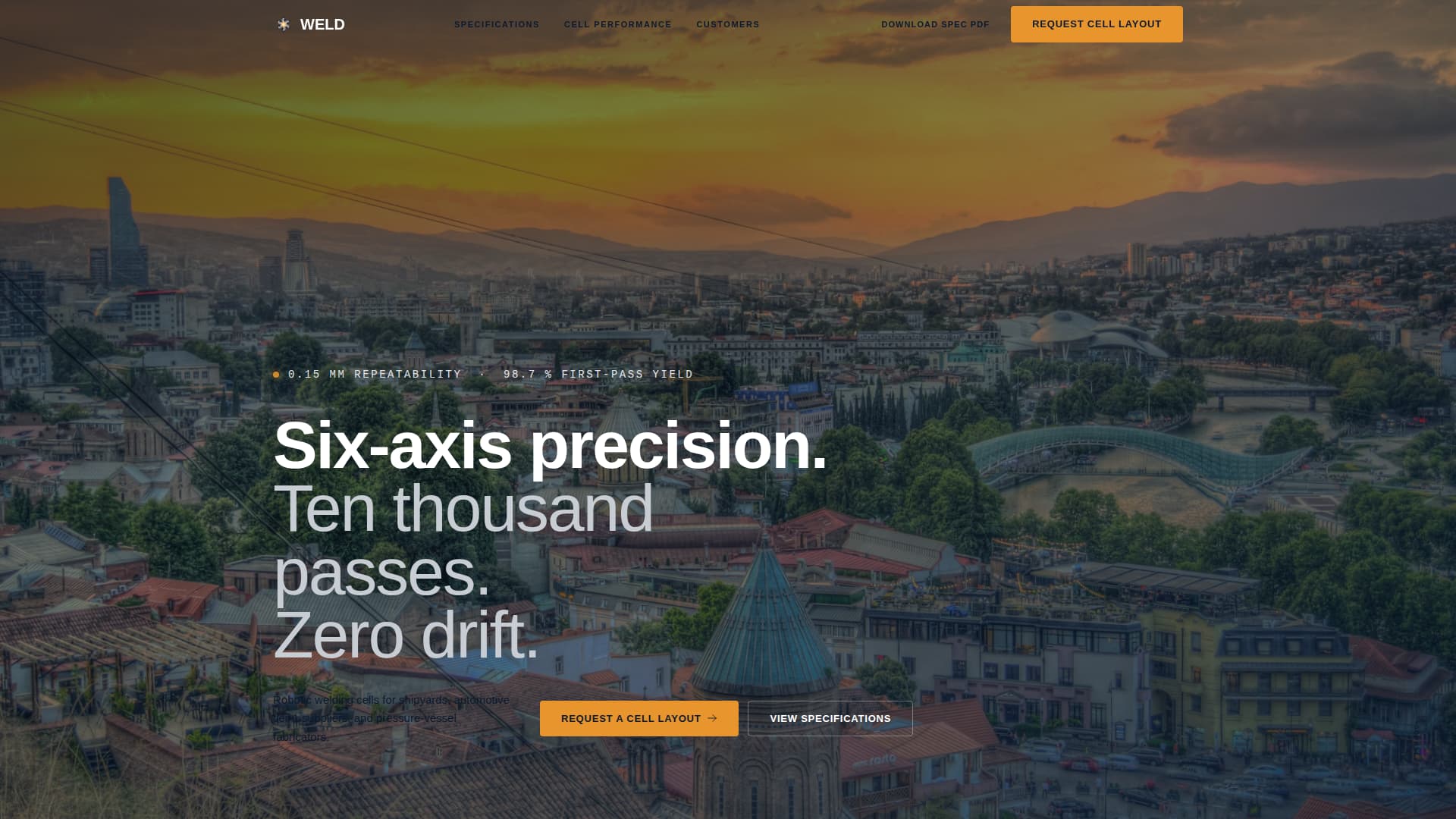 Expert Robotics & Automation Professional Website Template