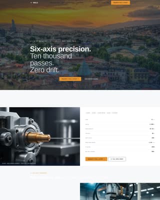 Expert Robotics & Automation Professional Website Template