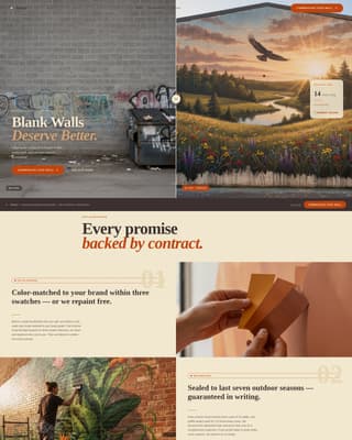 Painting & Wallpaper Pricing Website Template