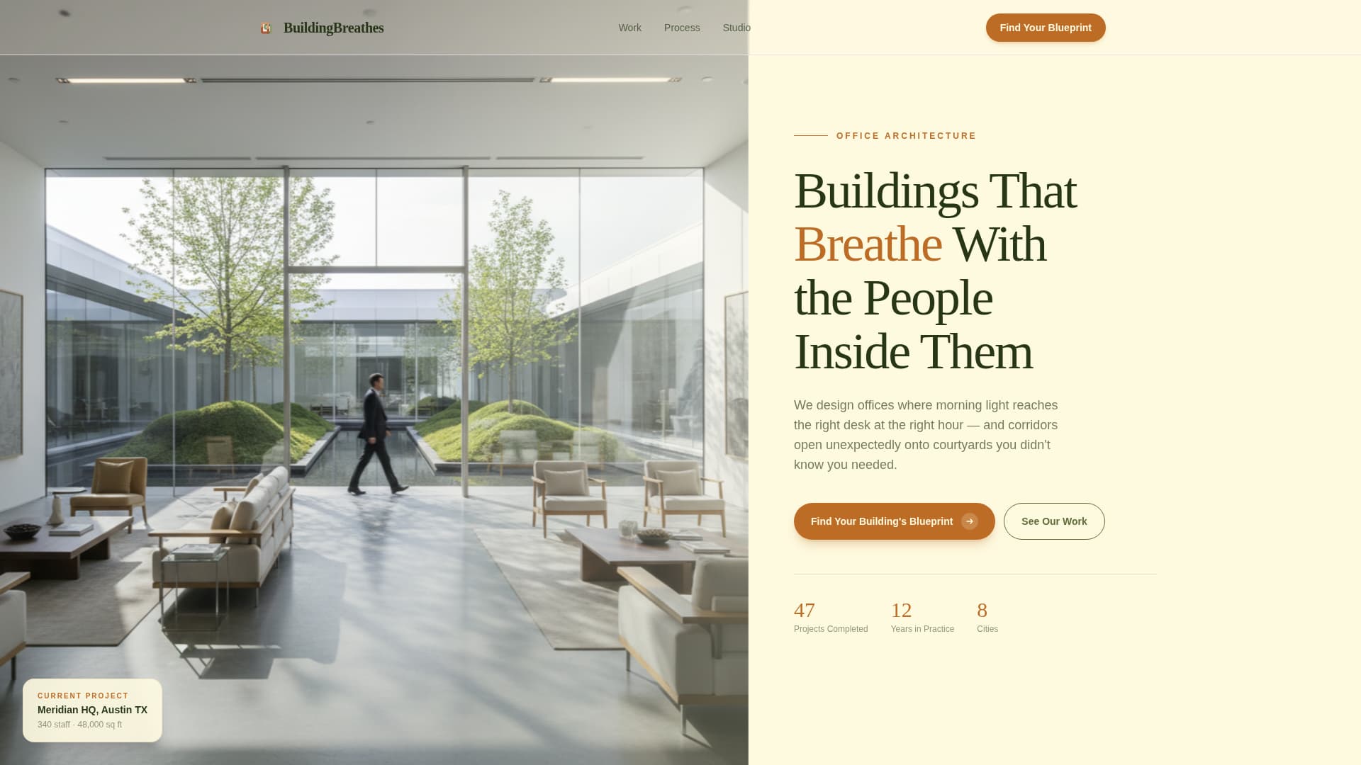 Office Building Construction Professional Website Template