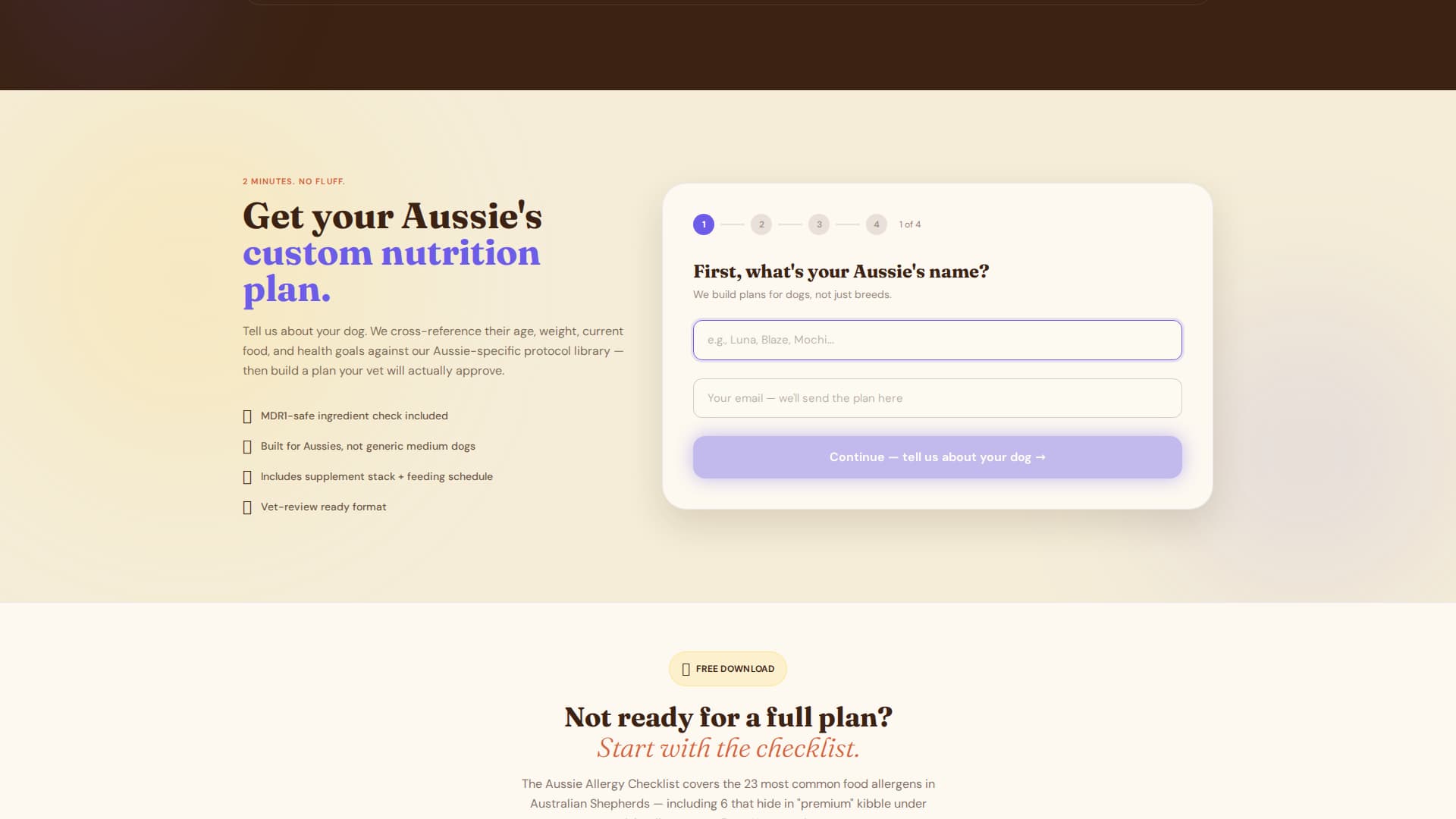 Dog Complete Reviews Website Template