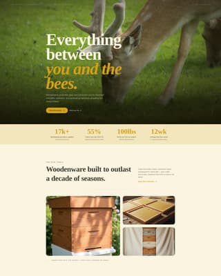 Livestock & Farm Animal Portfolio & Case Study Website Template