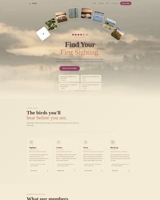 Wildlife & Conservation Appointment Booking Website Template
