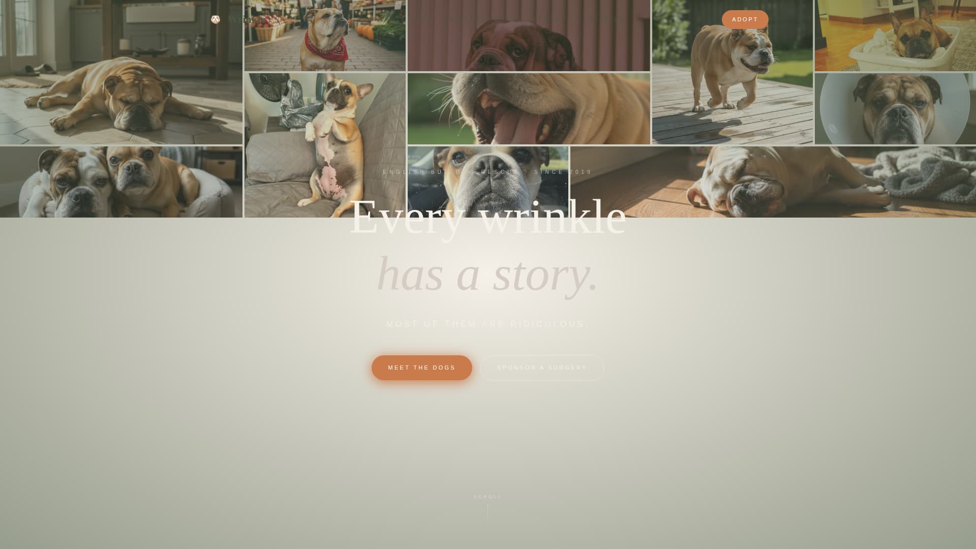 Dog Complete Pricing Website Template