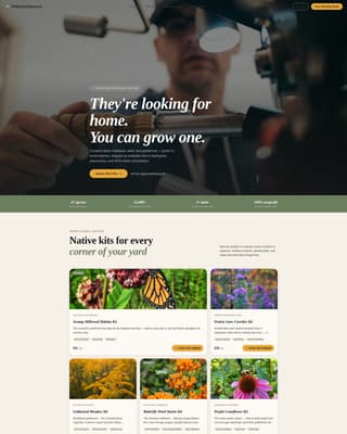 Specialist Wildlife & Conservation Portfolio & Case Study Website Template