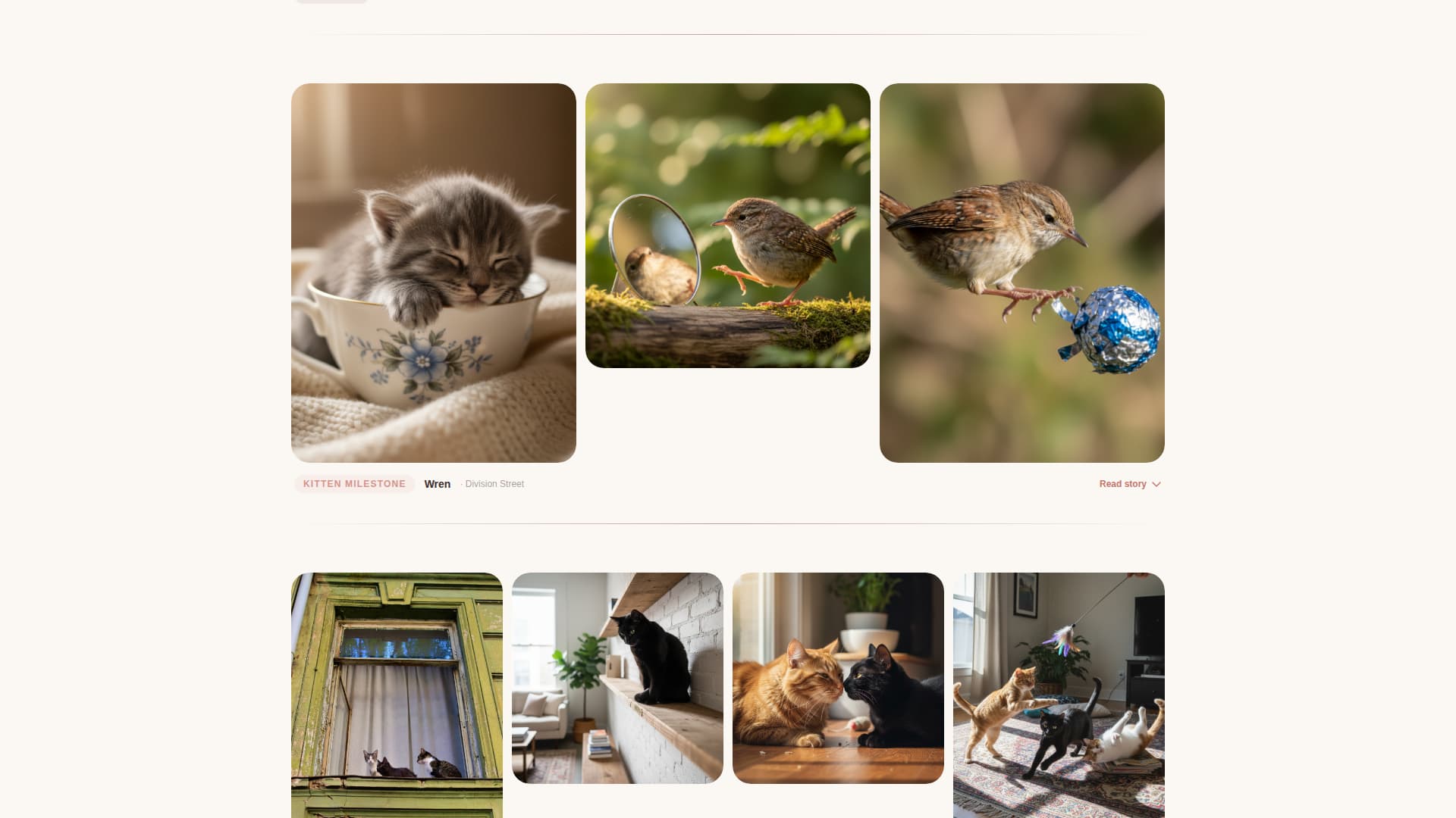 Cat Advanced Booking Website Template