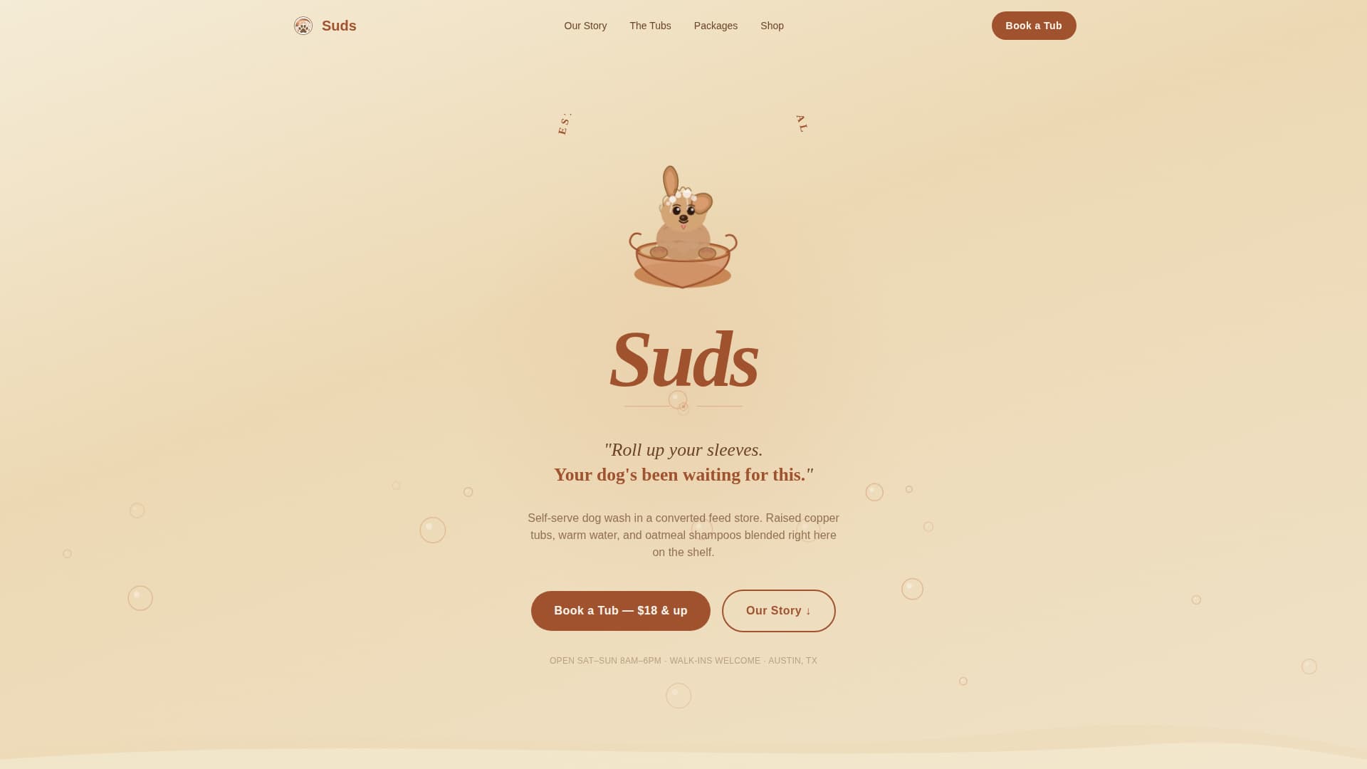 Pet Grooming & Spa Booking Website Template