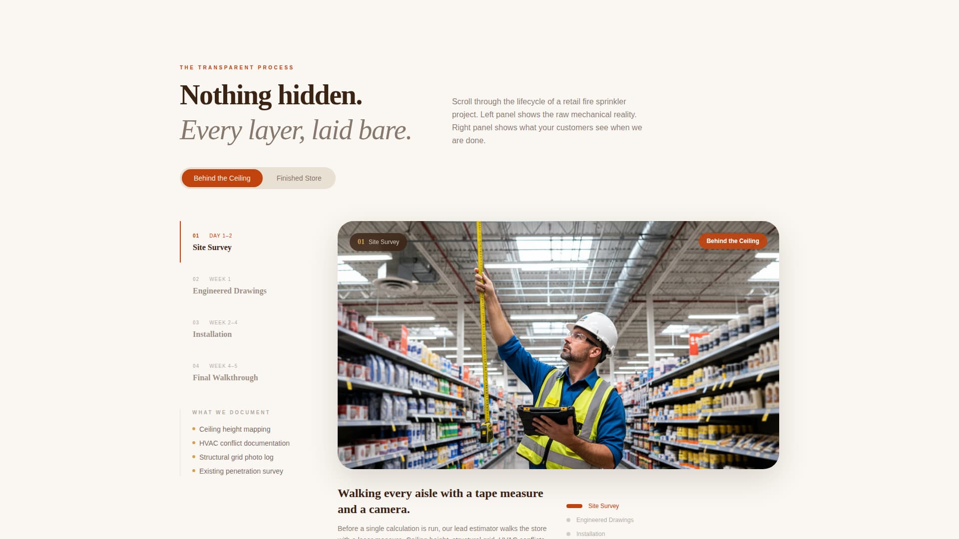 Complete Retail Store Construction Professional Website Template