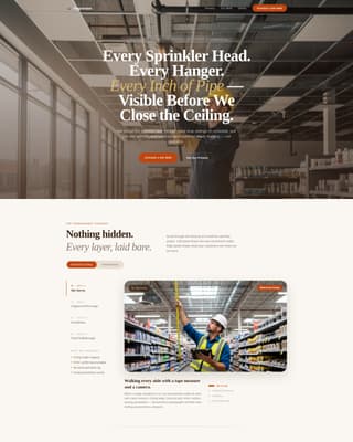 Complete Retail Store Construction Professional Website Template
