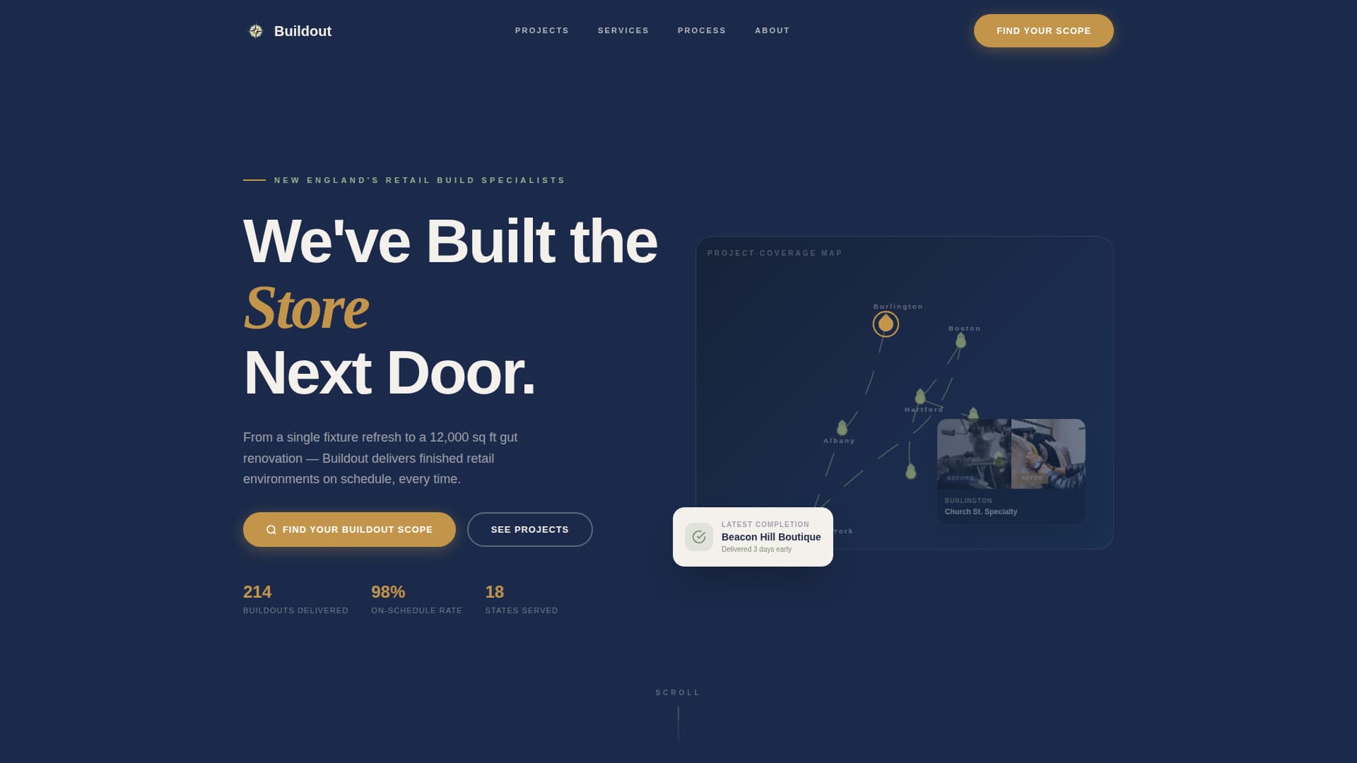 Advanced Retail Store Construction Professional Website Template