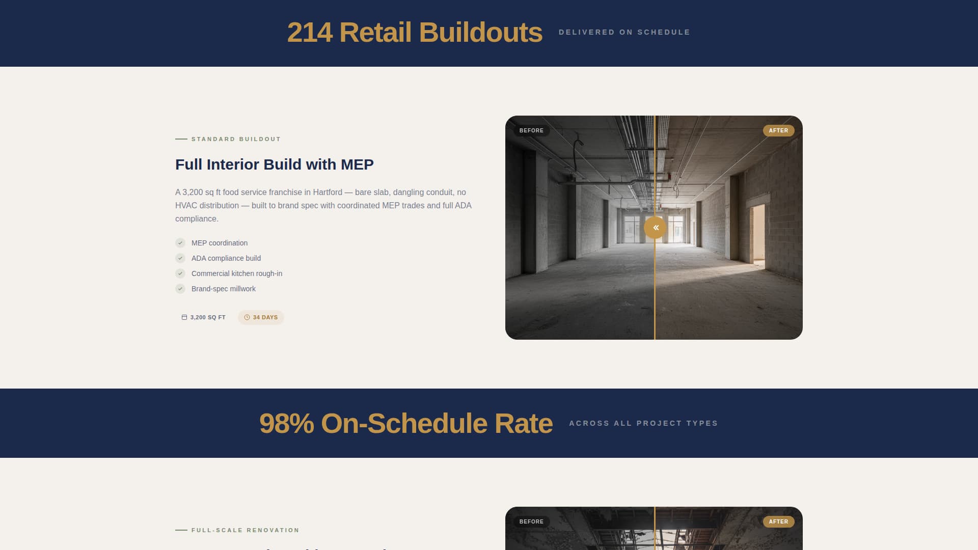 Advanced Retail Store Construction Professional Website Template