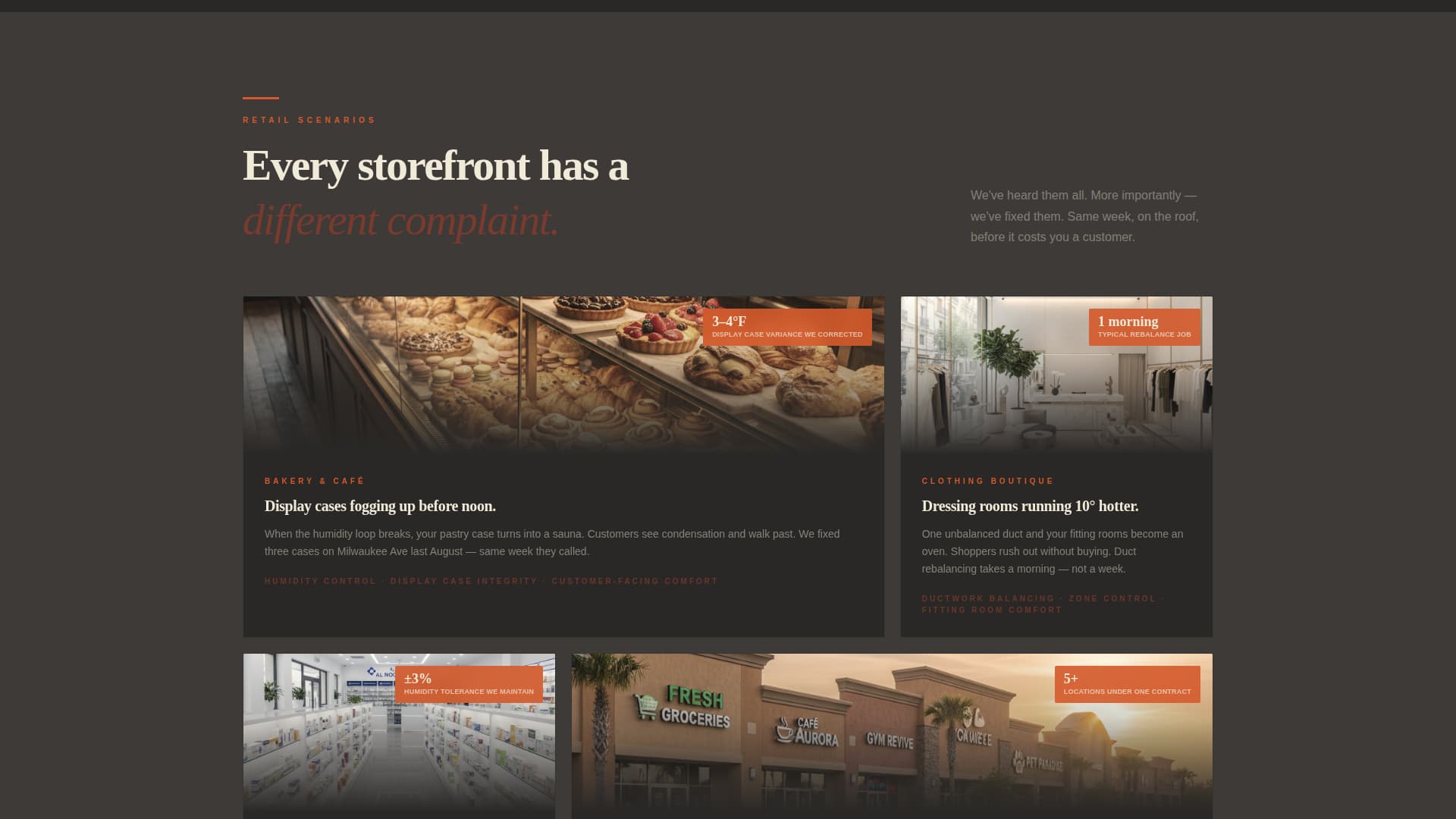 Specialist Retail Store Construction Professional Website Template