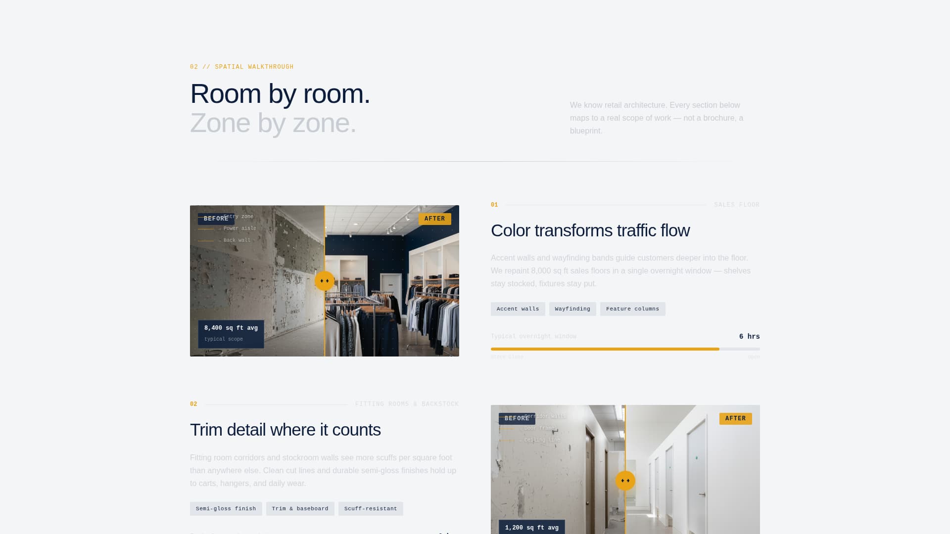 Retail Store Construction Professional Website Template