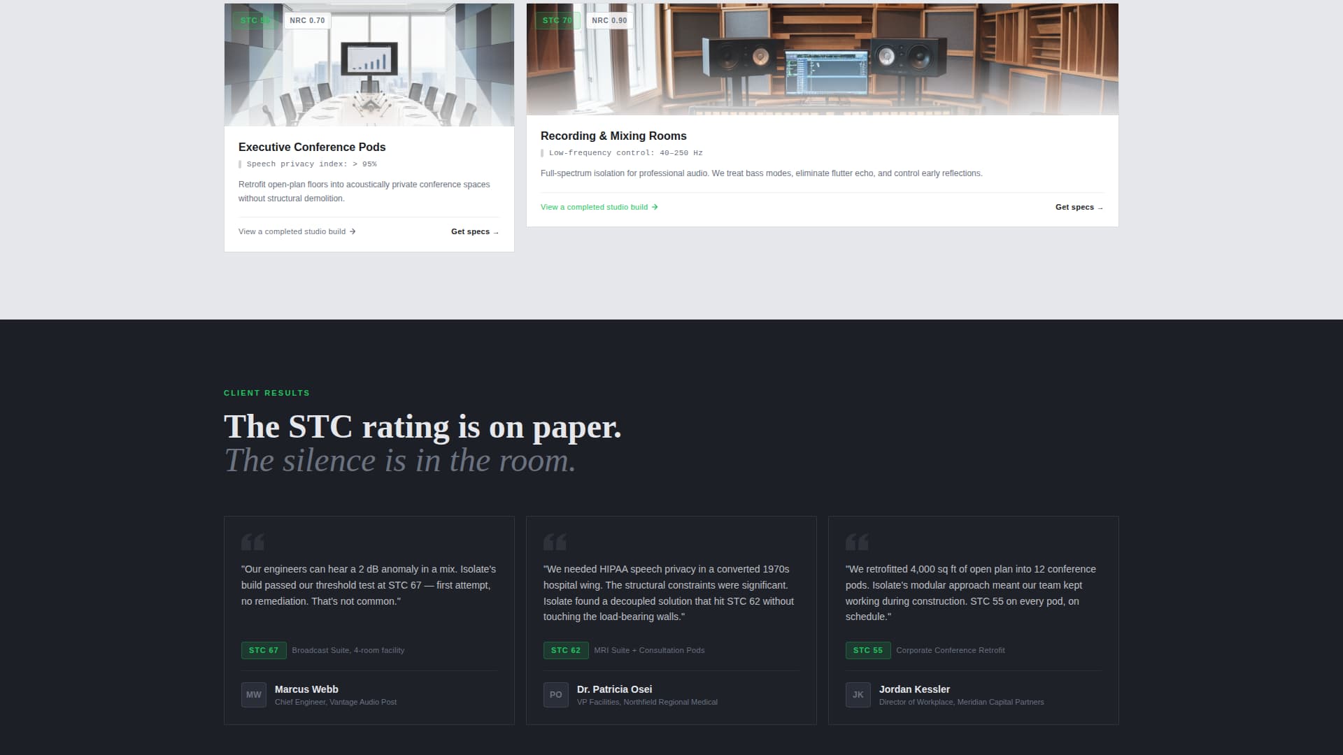 Specialty Construction Professional Website Template