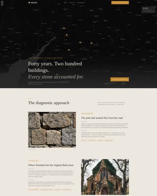 Advanced Restoration & Preservation Professional Website Template