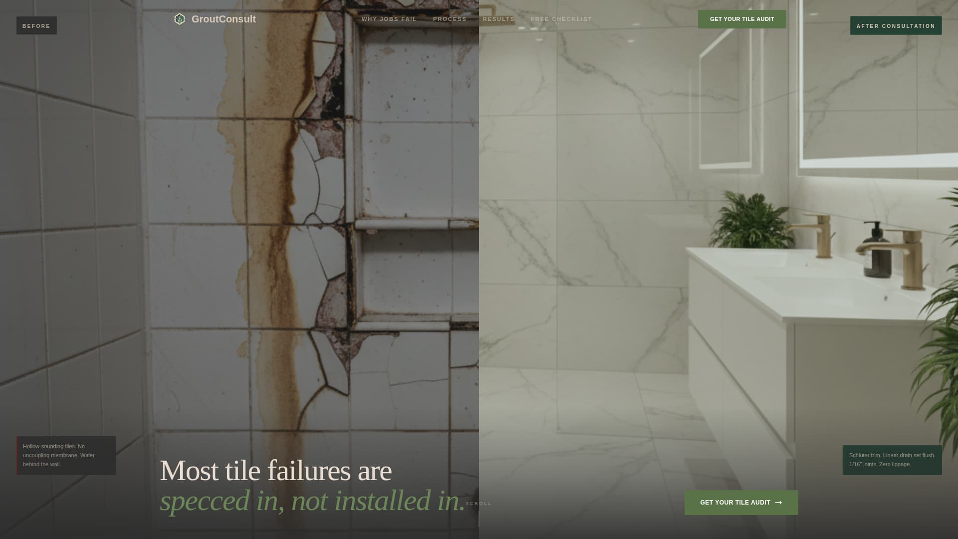 Complete Tile Products Professional Website Template