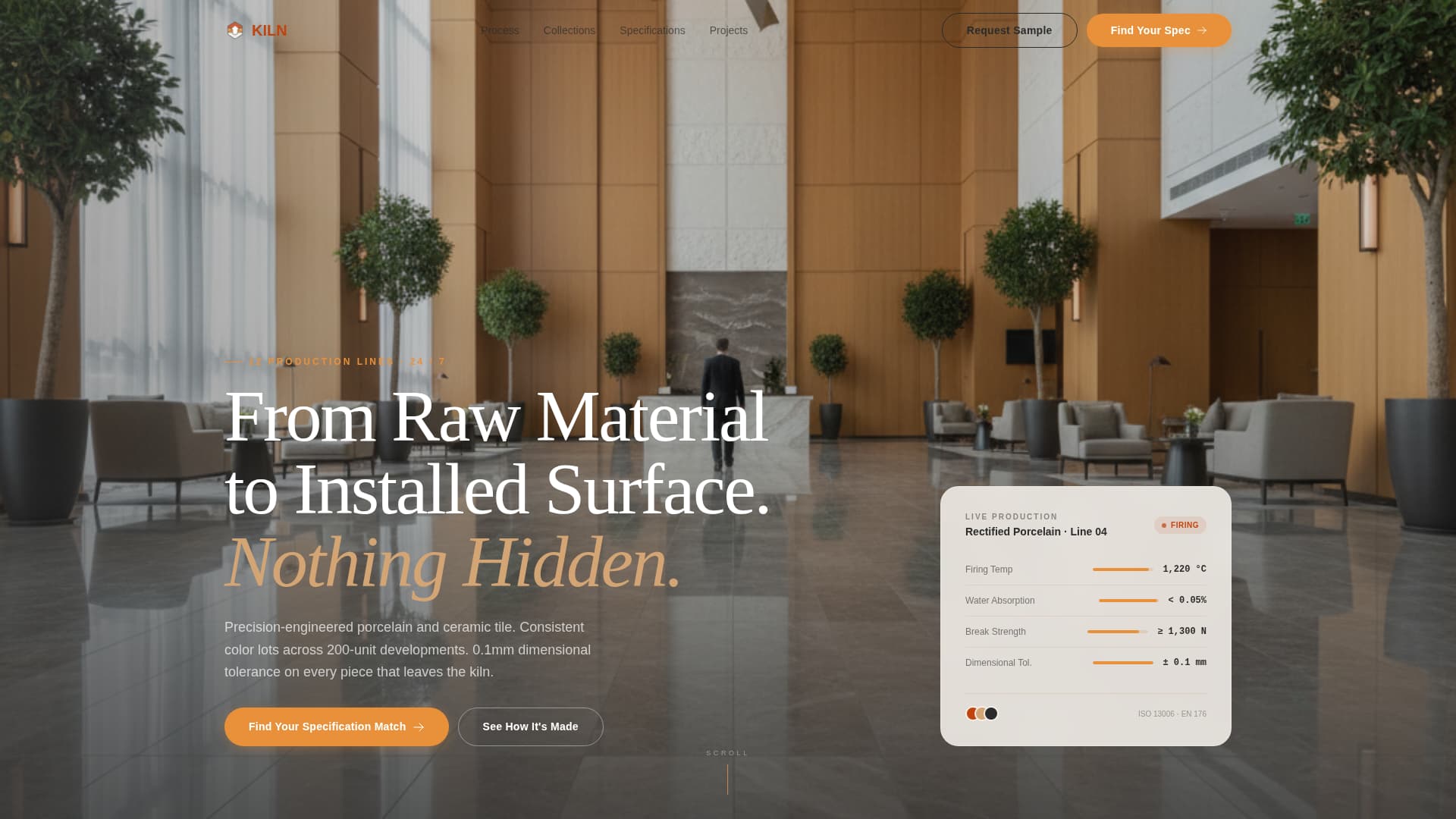 Specialist Tile Products Professional Website Template