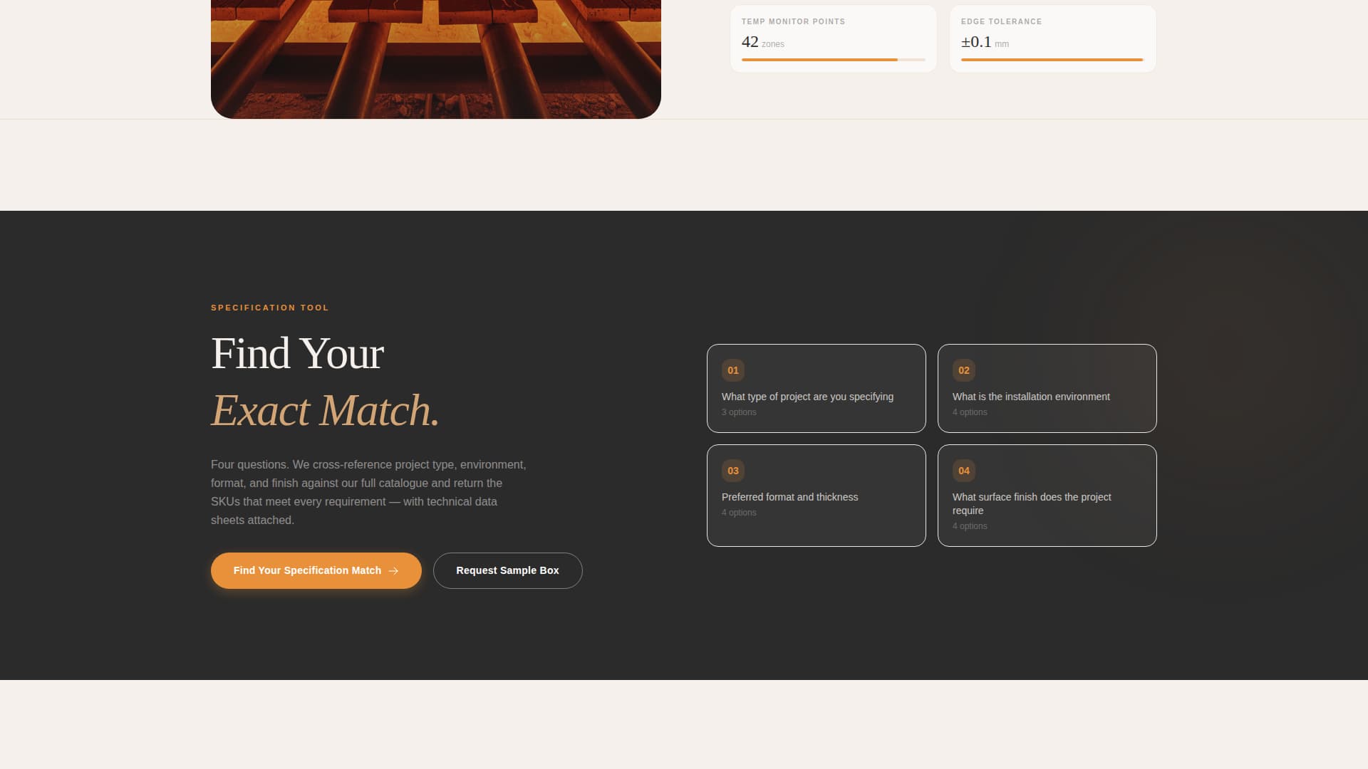 Specialist Tile Products Professional Website Template
