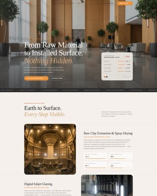 Specialist Tile Products Professional Website Template