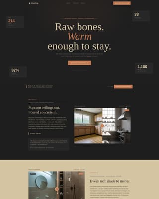 Specialist Townhouse & Condo Construction Professional Website Template