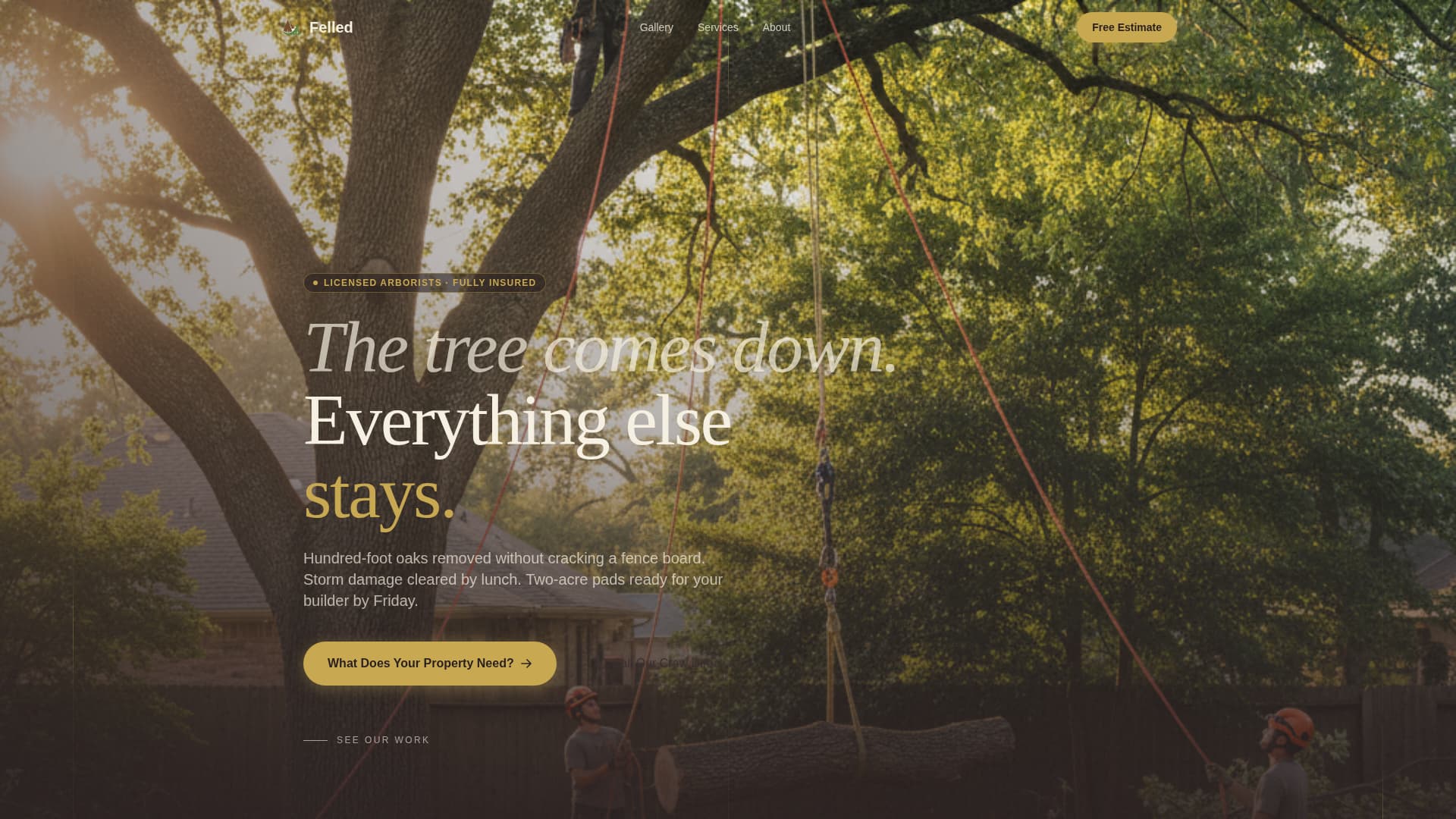 Demolition & Site Work Careers & Recruitment Website Template