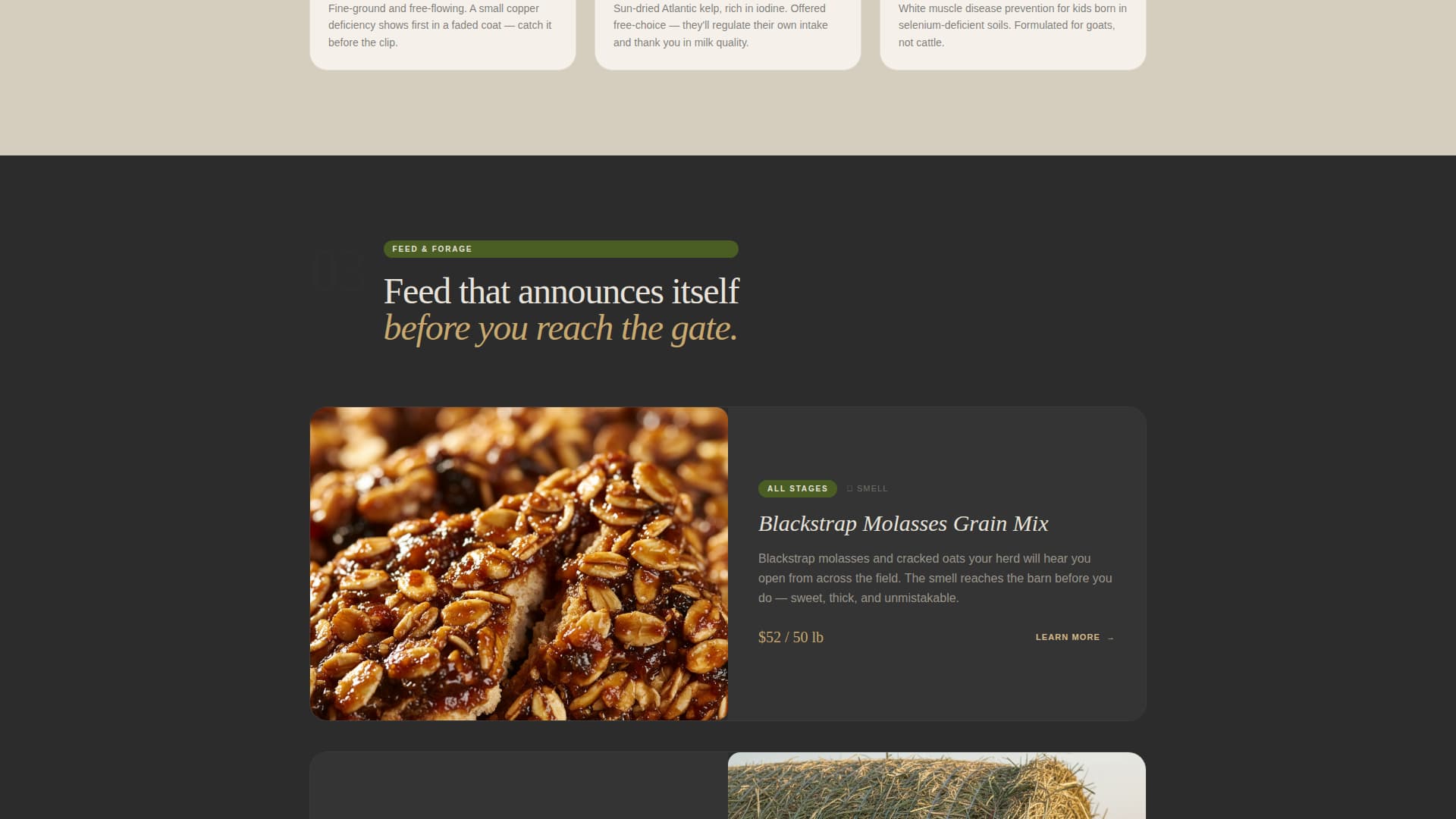 Livestock & Farm Animal Appointment Booking Website Template