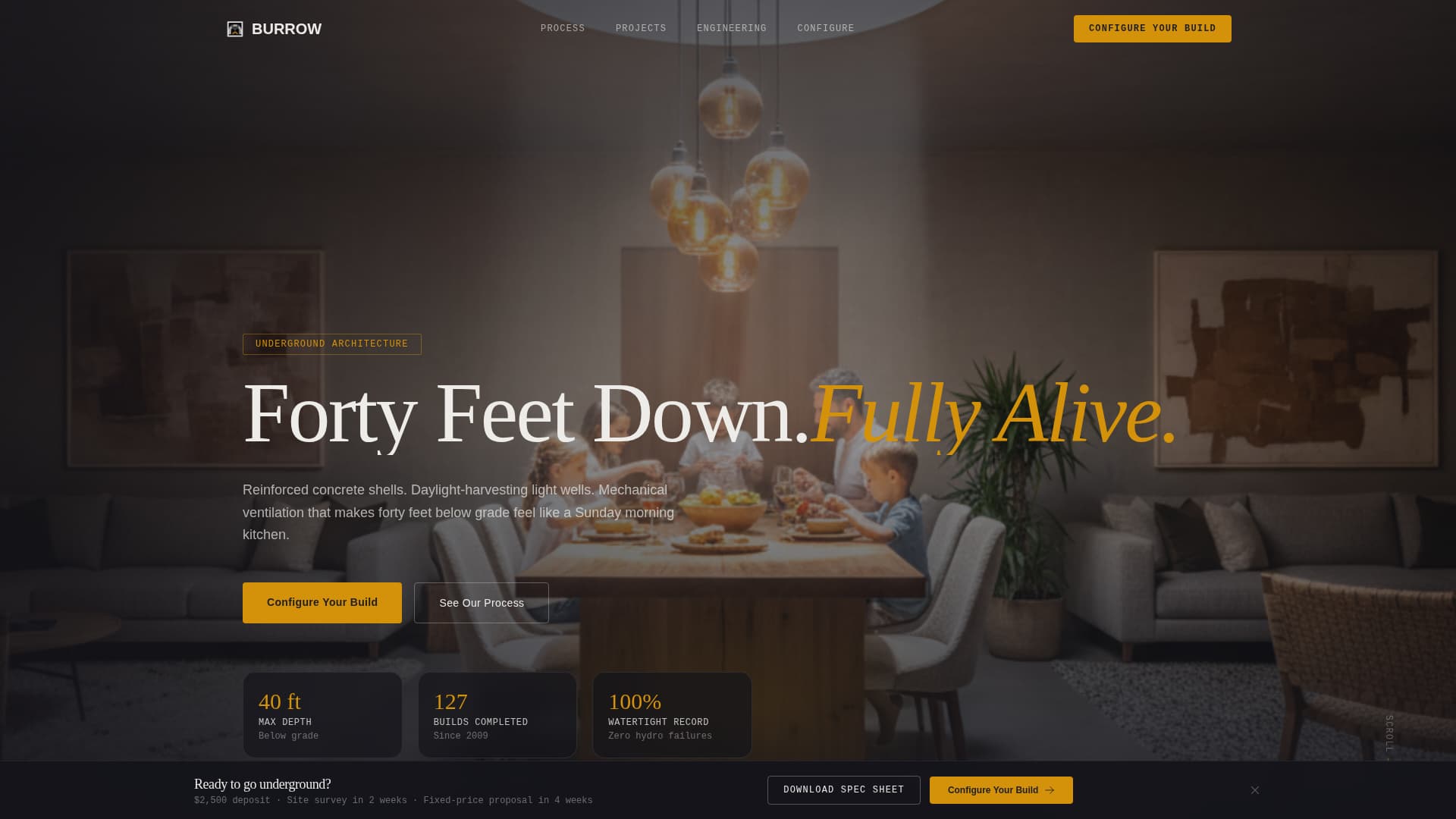 Advanced Specialty Construction Portfolio & Case Study Website Template