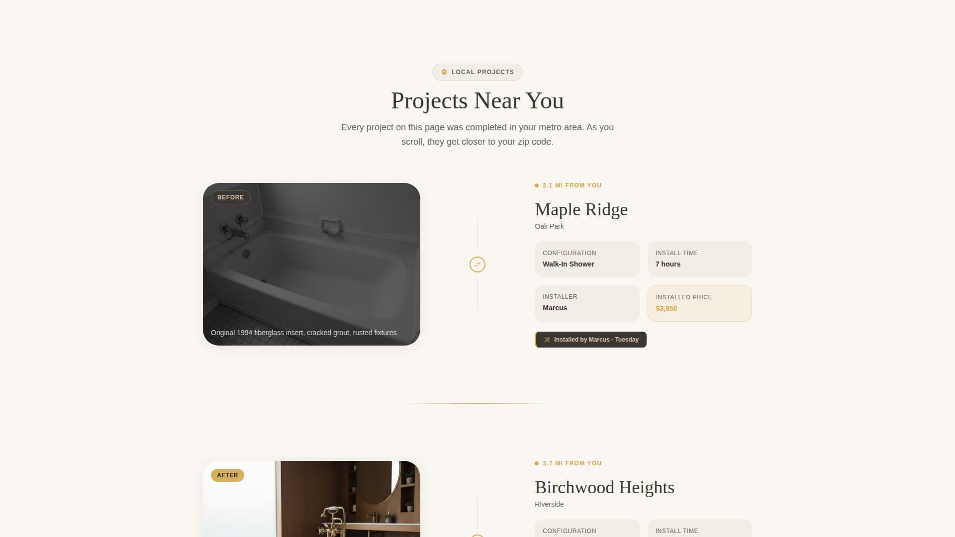 Advanced Kitchen & Bathroom Remodeling Professional Website Template