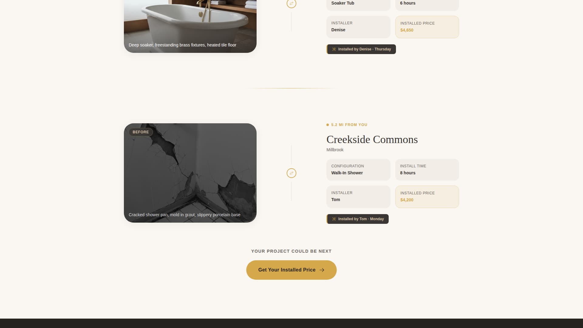 Advanced Kitchen & Bathroom Remodeling Professional Website Template