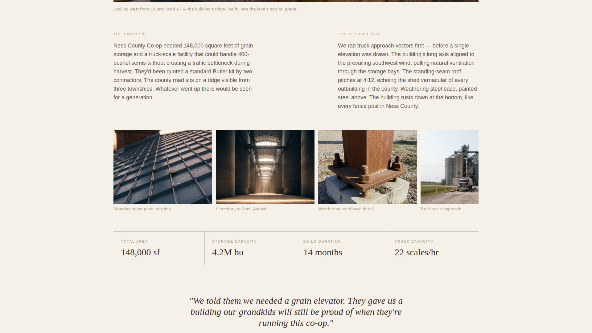 Complete Warehouse & Factory Construction Professional Website Template