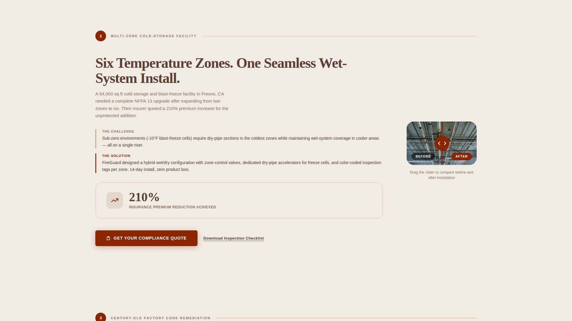 Warehouse & Factory Construction Privacy Policy & Terms Website Template