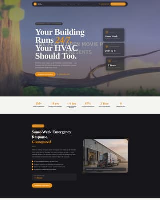 Complete Warehouse & Factory Construction Appointment Booking Website Template