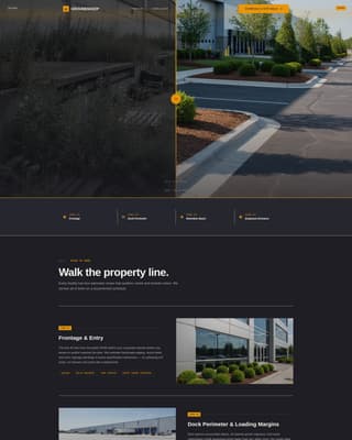 Specialist Warehouse & Factory Construction Appointment Booking Website Template