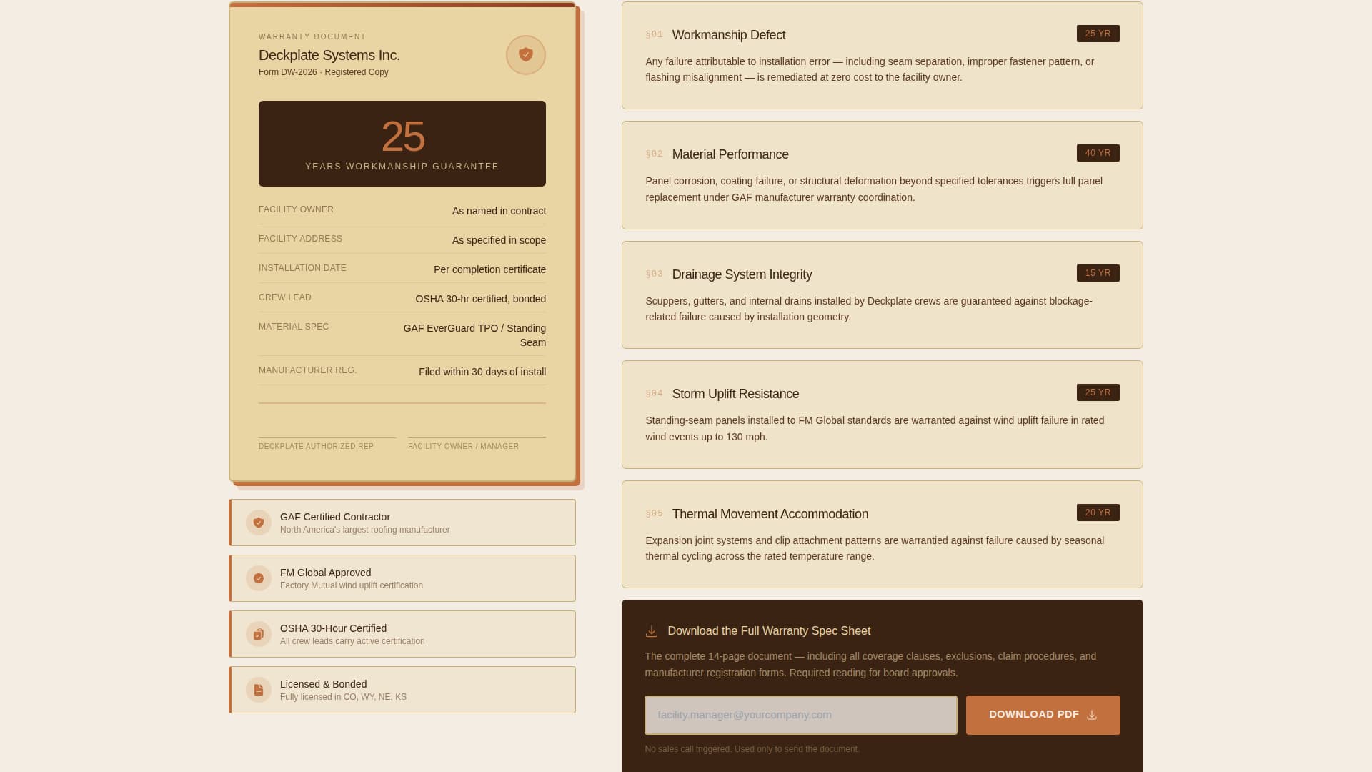 Local Warehouse & Factory Construction Professional Website Template