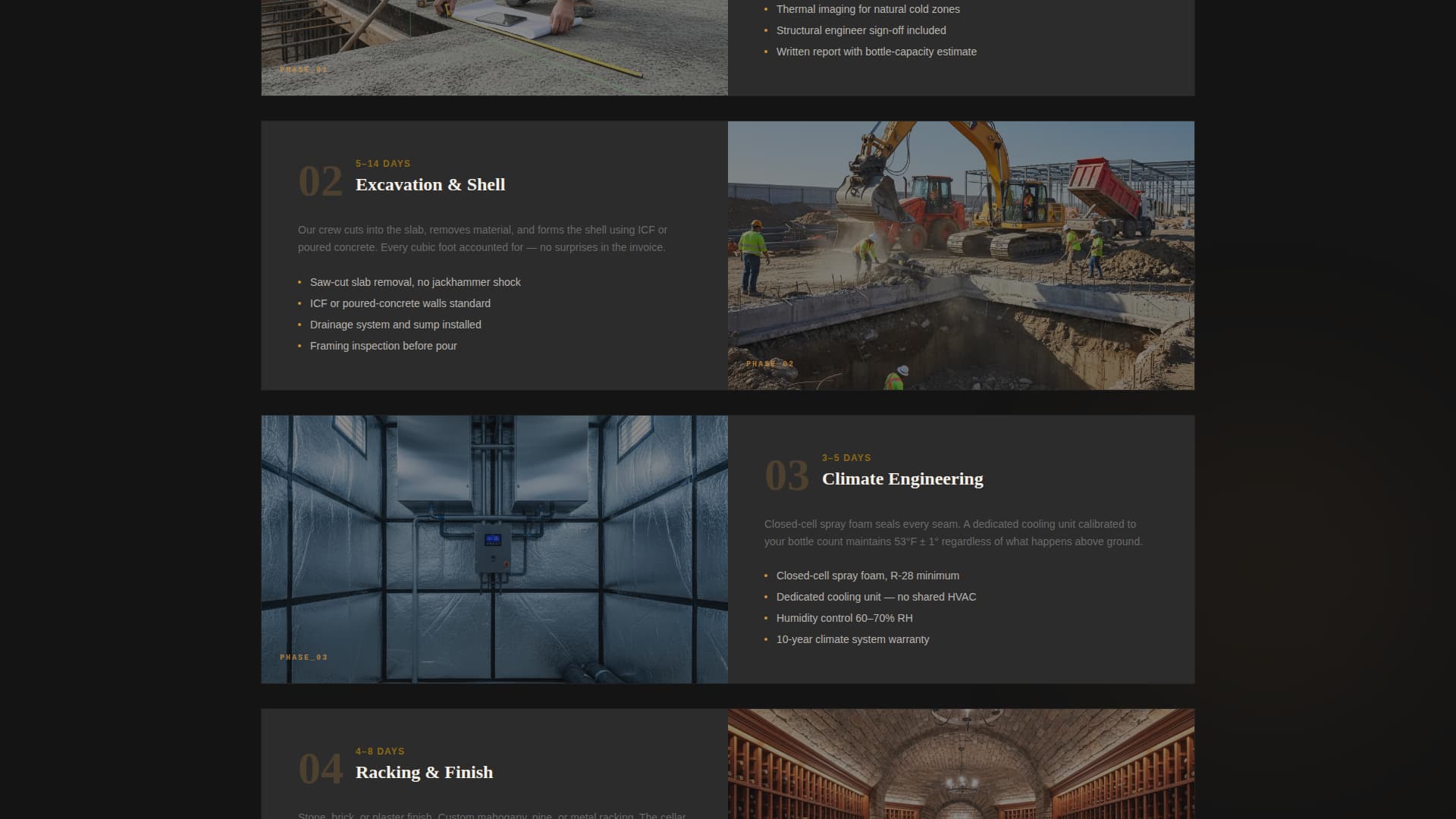 Premium Specialty Construction Appointment Booking Website Template