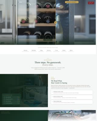 Cellar - Trusted Appliancerepair Landing Page Template