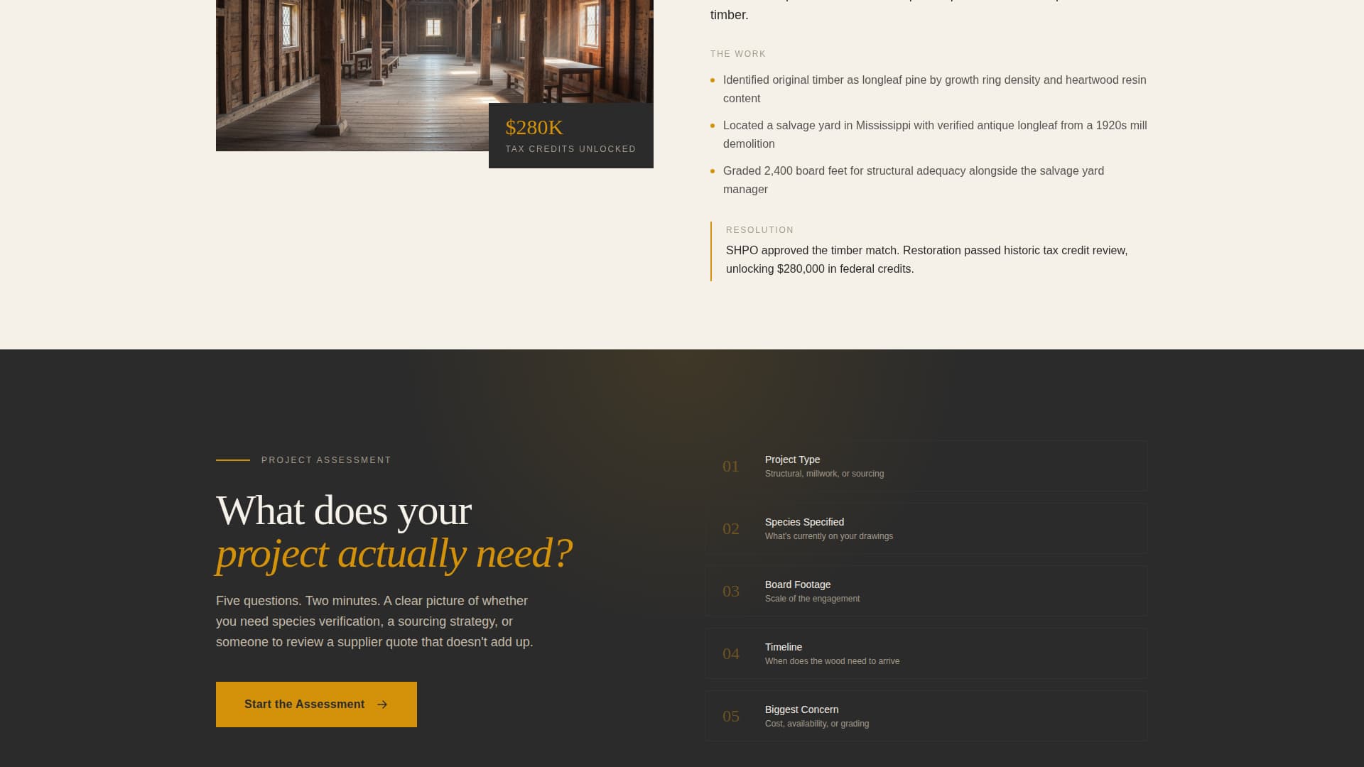 Complete Wood Products Professional Website Template