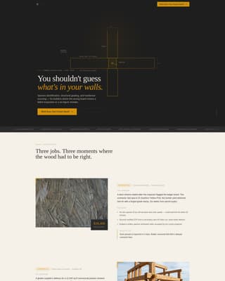 Complete Wood Products Professional Website Template
