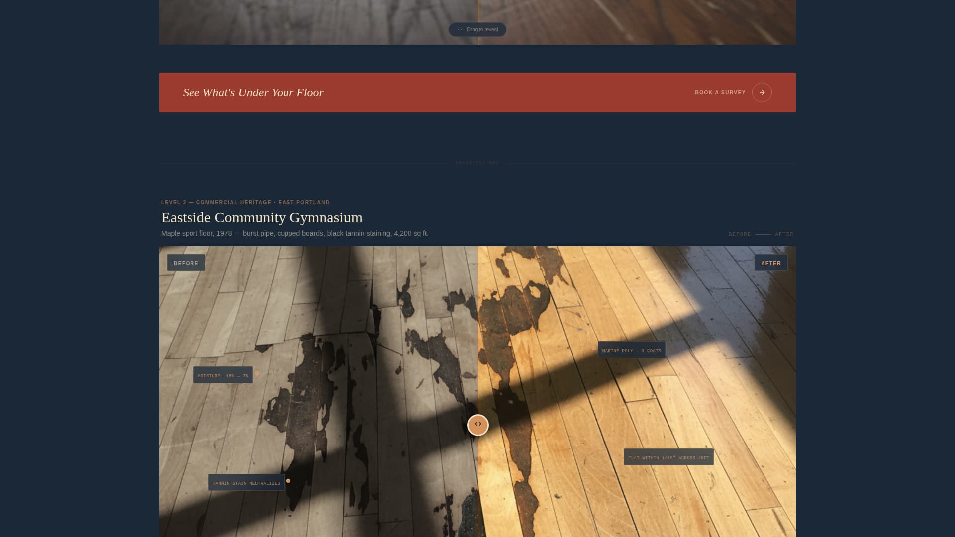 Specialist Wood Products Appointment Booking Website Template