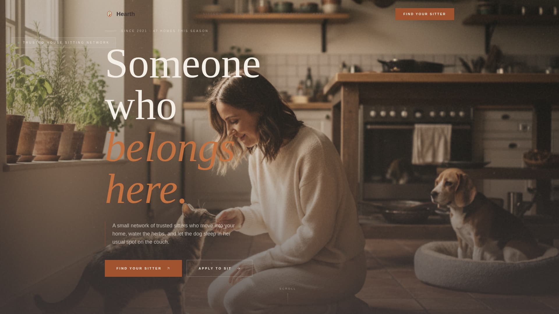 Dog Walking & Pet Sitting Professional Website Template
