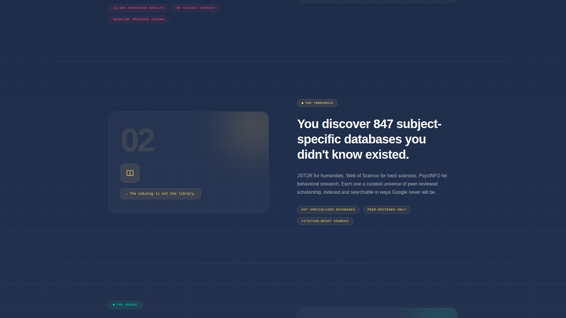 Library & Research Center Professional Website Template