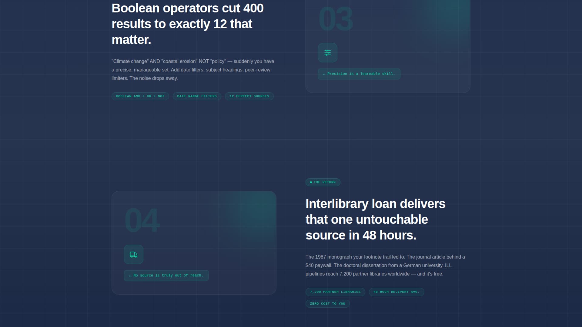 Library & Research Center Professional Website Template