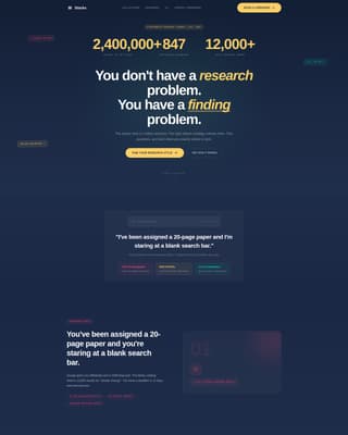 Library & Research Center Professional Website Template