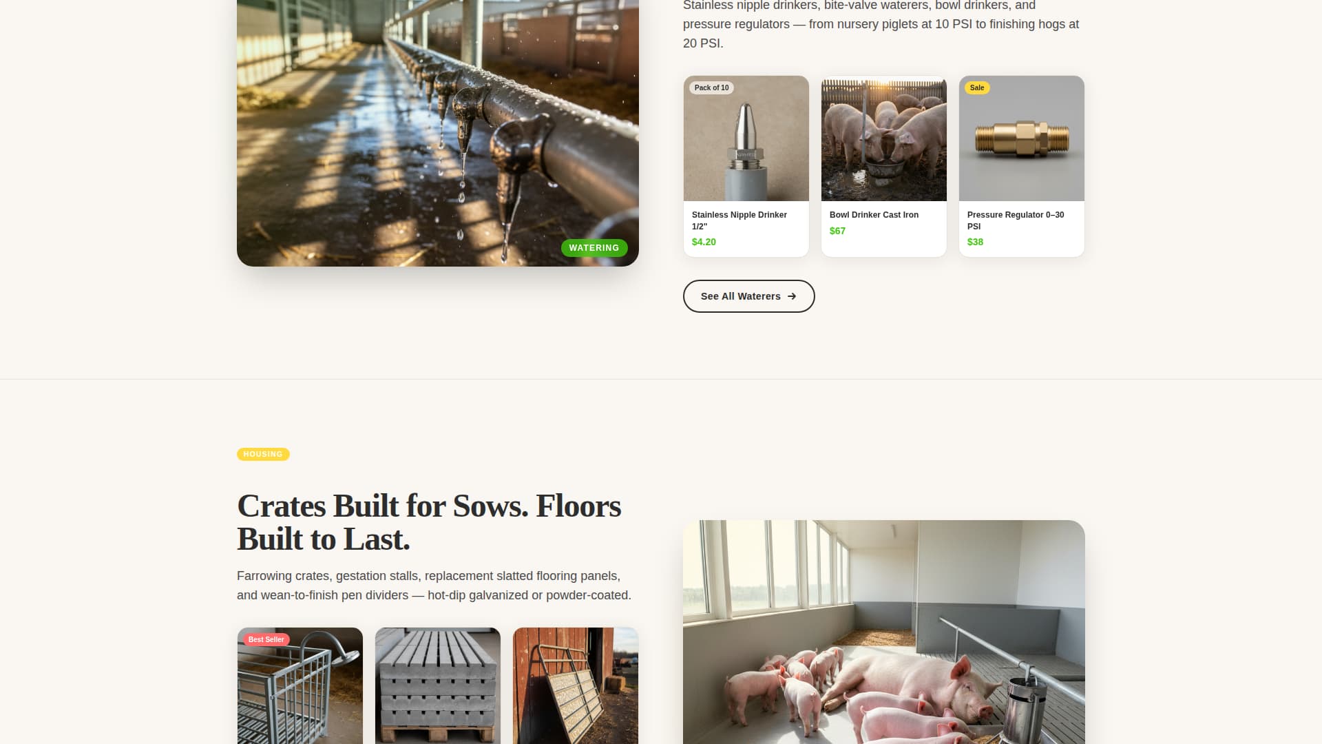 Complete Livestock & Farm Animal Professional Website Template