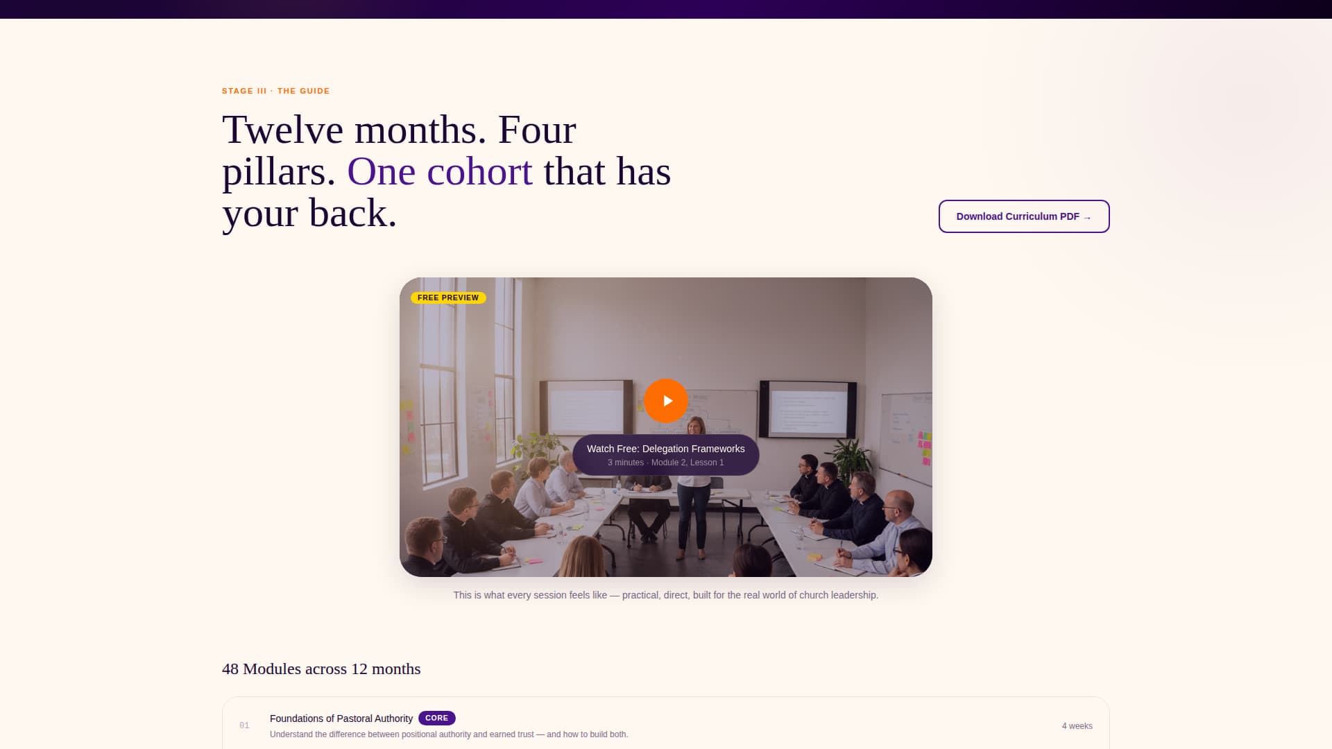 Specialist Religious & Theological Education Professional Website Template
