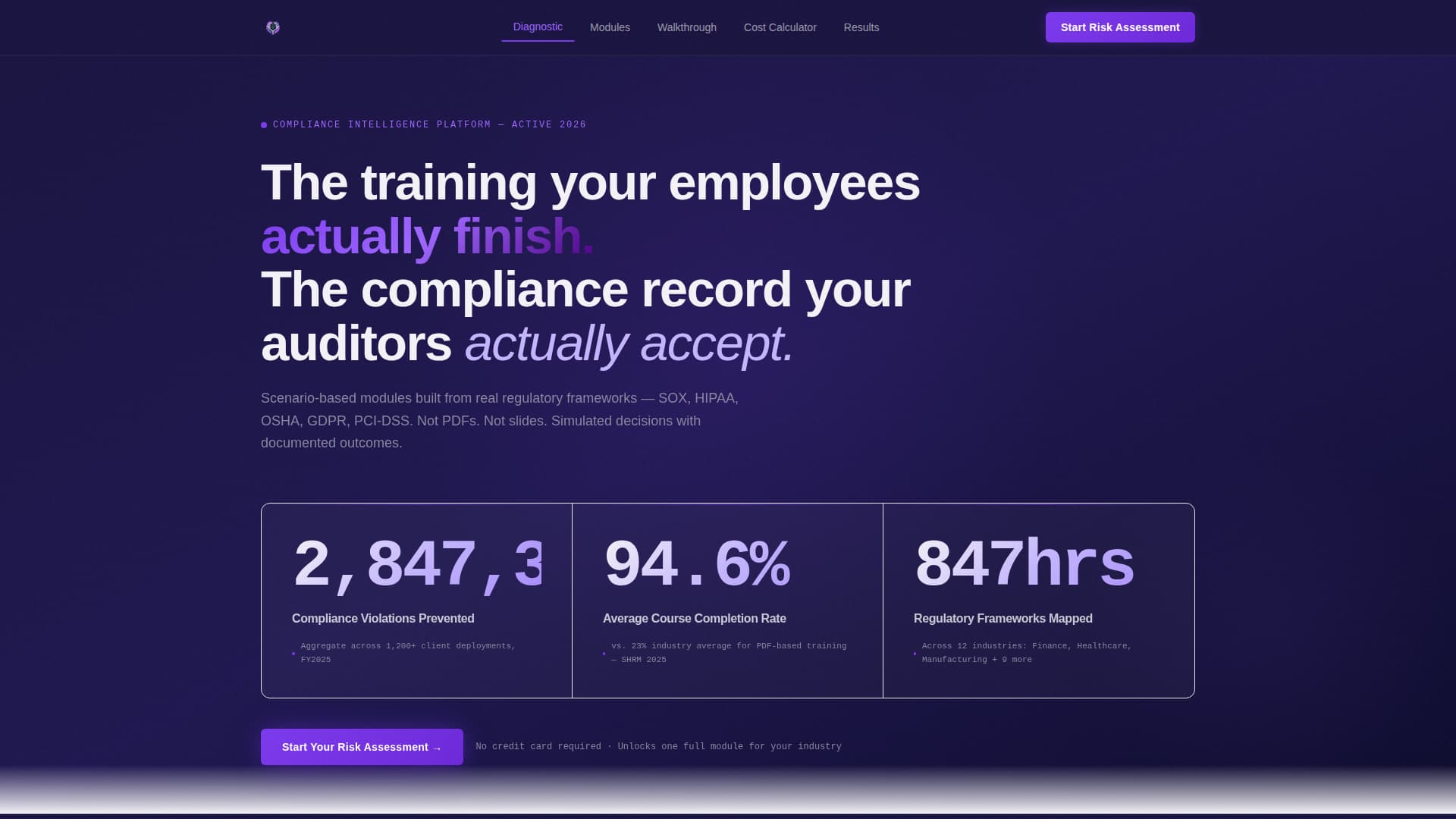 Corporate Training & L&D Privacy Policy Website Template
